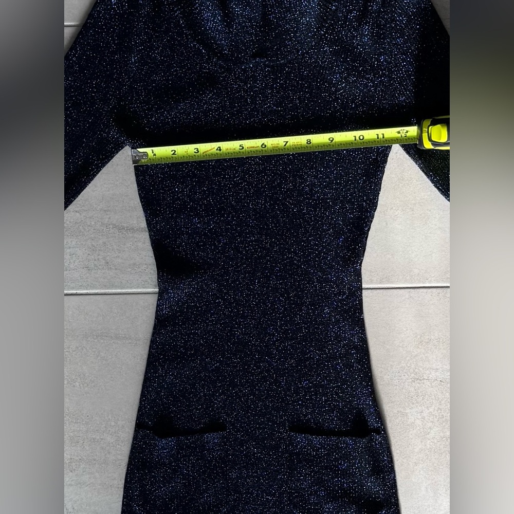Philosophy - Elegant‎ Navy Blue Women's Bodycon dress/tunic, size medium - Picture 9 of 11